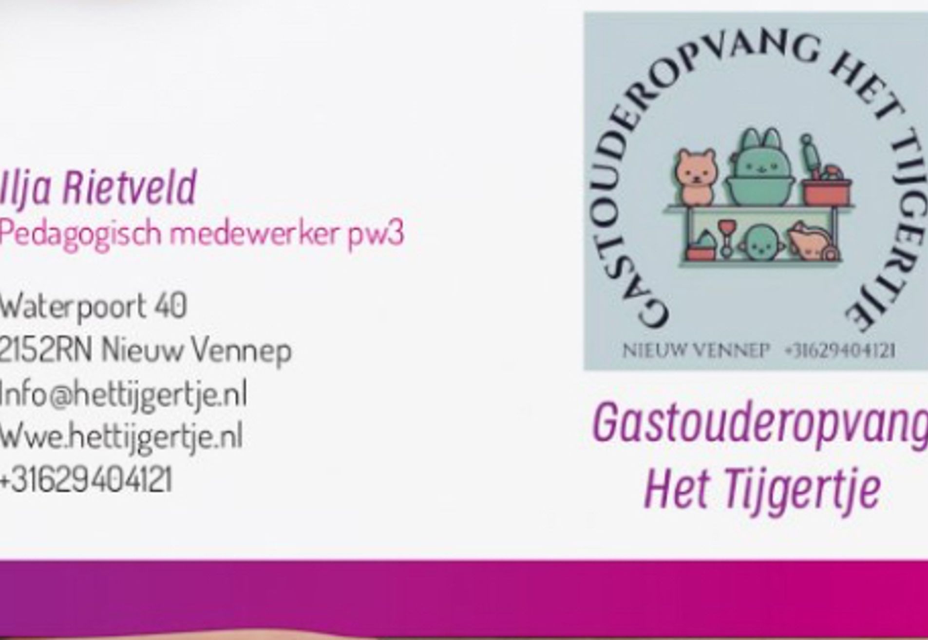 Gastouderopvang Het Tijgertje 